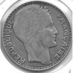 Monedas - Europa - Francia - 879 - Año 1933 - 20 Francos