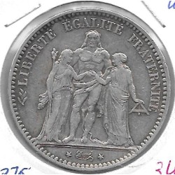 Monedas - Europa - Francia - 820.1 - 1875A - 5 francos - plata