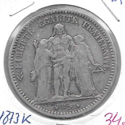 Monedas - Europa - Francia - 820.2 - 1873K - 5 francos - plata - Burdeos