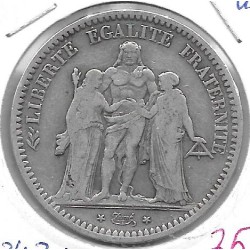 Monedas - Europa - Francia - 756.1 - 1848A - 5 francos - plata - Paris