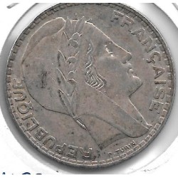 Monedas - Europa - Francia - 879 - 1938 - 20 francos - Plata