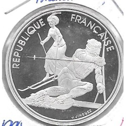 Monedas - Europa - Francia - 984 - 1990 - 100 francos - plata