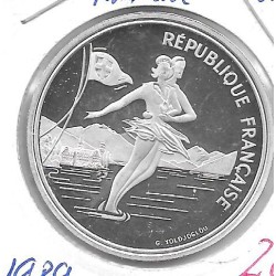 Monedas - Europa - Francia - 972 - 1989 - 100 francos - plata