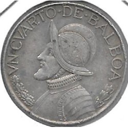 Monedas - America - Panama - 11.2 - Año 1962 - 1/4 Balboa