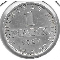 Monedas - Europa - Alemania - 42 - 1924A - Marco - Plata