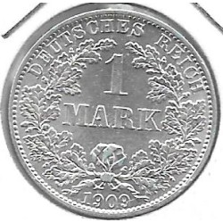 Monedas - Europa - Alemania - 14 - 1909A - Marco - Plata