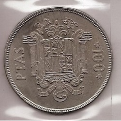 Monedas - España - Juan Carlos I (pesetas) - 1975 *76 - 100 pesetas