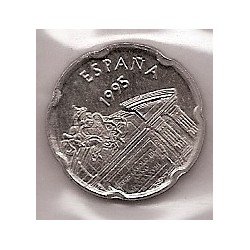 Monedas - España - Juan Carlos I (pesetas) - 1995 - 050 pesetas