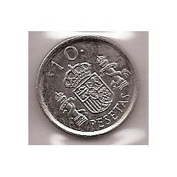 Monedas - España - Juan Carlos I (pesetas) - 1999 - 010 pesetas