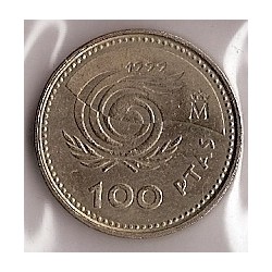 Monedas - España - Juan Carlos I (pesetas) - 1999 - 100 pesetas