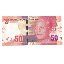 Billetes - Africa - Sudafrica - 140 - sc - 2013 - 50 rands - Num.ref: AD0143721C