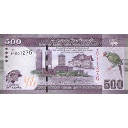 Billetes - Asia - Sri Lanka - 129 - SC - 2013 - 500 rupias - Num.ref: 031276