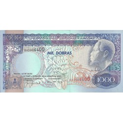 Billetes - Africa - Santo Tomé - 064 - sc - Año 1993 - 1000 dolares