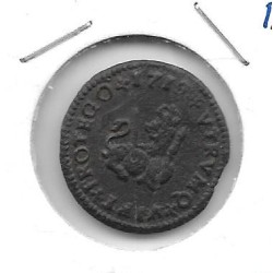 Monedas - EspaÃ±a - Felipe V (1700 - 1746) - 42 - 1718 - Maravedi - Barcelona