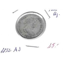 Monedas - EspaÃ±a - Fernando VII (1808 - 1833) - 382 - 1832 - Real - Madrid - plata