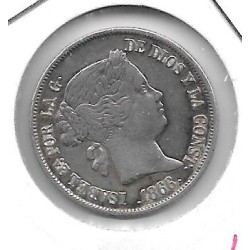 Monedas - EspaÃ±a - Isabel II (1833 - 1868) - 426 - 1866 - 40 ct - escudo