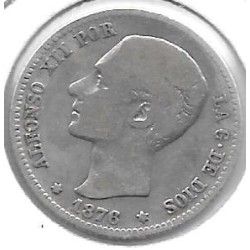 Monedas - España - Alfonso XIII ( 17-V-1886/14-IV) - 66 - Año 1885 - Pta