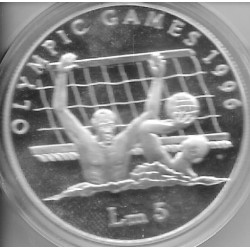 Monedas - Europa - Malta - 110 - 1996 - 5 Lm - Plata