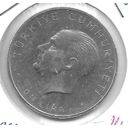 Monedas - Europa - Turquia - 894 - 1960 - lira - plata