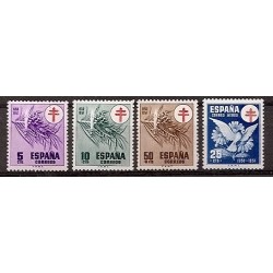 Sellos - Países - España - 2º Cent. (Series Completas) - Estado Español - 1950 - 1084/87 - **