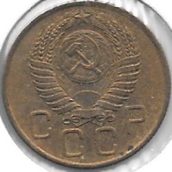 Monedas - Europa - URSS - 114 - Año 1956 - 3 Kopeks