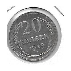 Monedas - Europa - URSS - 88 - 1929 - 20 kopeks - plata