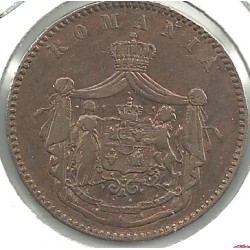 Monedas - Europa - Rumania - 4.2 - Año 1867 - 10 Bani