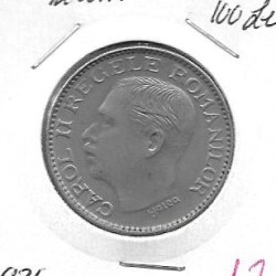 Monedas - Europa - Rumania - 54 - 1936 - 100 lei