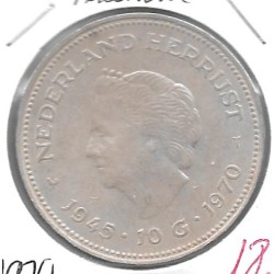 Monedas - Europa - Holanda - 195 - 1970 - 10 gulden