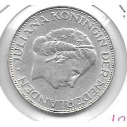 Monedas - Europa - Holanda - 185 - 1962 - 2,5 gulden