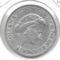 Monedas - Europa - Holanda - 185 - 1966 - 2,5 gulden - plata