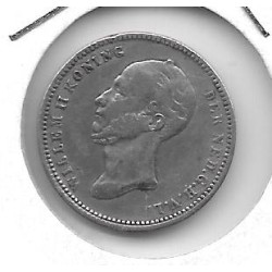 Monedas - Europa - Holanda - 76 - 1849 - 25 ct - plata