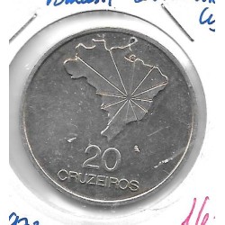 Monedas - America - Brasil - 583 - 1972 - 20 cruceiros - plata