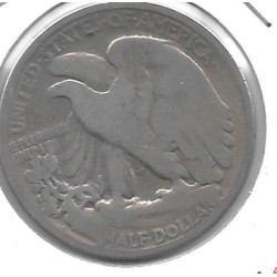 Monedas - America - Estados Unidos - 142 - 1918 - 1/2 dolar - plata