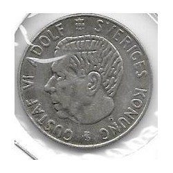 Monedas - Europa - Suecia - 826 - Año 1956 - Corona