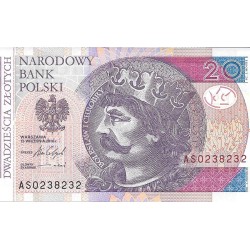 Billetes - Europa - Polonia -  - sc - 2016 - 20 zlotych - num. ref: AS0238232