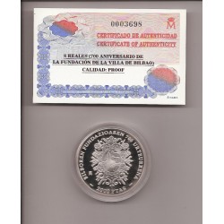 España - Juan Carlos I (pesetas) - Estuches oficiales - Año 2000 - 700 aniv. Fundación villa de Bilbao - 2000 pesetas