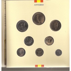 España - Juan Carlos I (pesetas) - Estuches oficiales - Año 1997 - colección anual