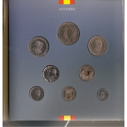 España - Juan Carlos I (pesetas) - Estuches oficiales - Año 1999 - colección anual