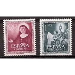 Sellos - Países - España - 2º Cent. (Series Completas) - Estado Español - 1952 - 1116/17 - **