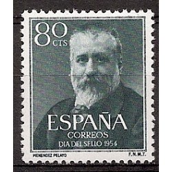 Sellos - Países - España - 2º Cent. (Series Completas) - Estado Español - 1954 - 1142 - **