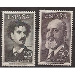 Sellos - Países - España - 2º Cent. (Series Completas) - Estado Español - 1955 - 1164/65 - **