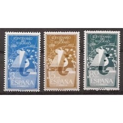 Sellos - Países - España - 2º Cent. (Series Completas) - Estado Español - 1955 - 1180/82 - **