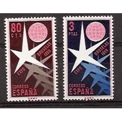 Sellos - Países - España - 2º Cent. (Series Completas) - Estado Español - 1958 - 1220/21 - **