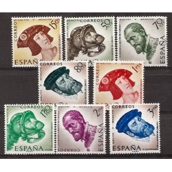 Sellos - Países - España - 2º Cent. (Series Completas) - Estado Español - 1958 - 1224/31 - **