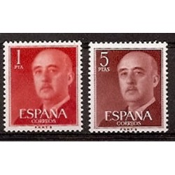 Sellos - Países - España - 2º Cent. (Series Completas) - Estado Español - 1960 - 1290/91 - **