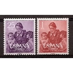 Sellos - Países - España - 2º Cent. (Series Completas) - Estado Español - 1960 - 1296/97 - **