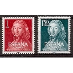 Sellos - Países - España - 2º Cent. (Series Completas) - Estado Español - 1961 - 1328/29 - **