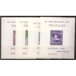 Sellos - Países - España - 2º Cent. (Series Completas) - Estado Español - 1961 - 1344/47 - **