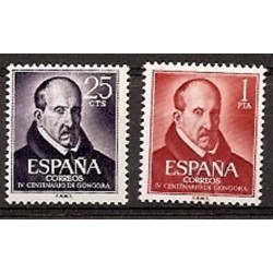 Sellos - Países - España - 2º Cent. (Series Completas) - Estado Español - 1961 - 1369/70 - **